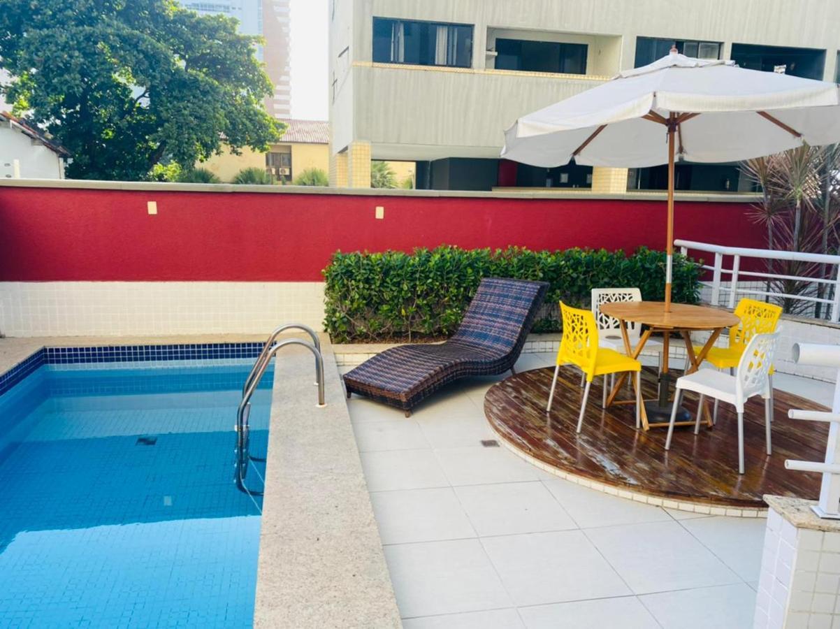 Apartamento Aconchegante Na Praia De Iracema ฟอร์ตาเลซา ภายนอก รูปภาพ